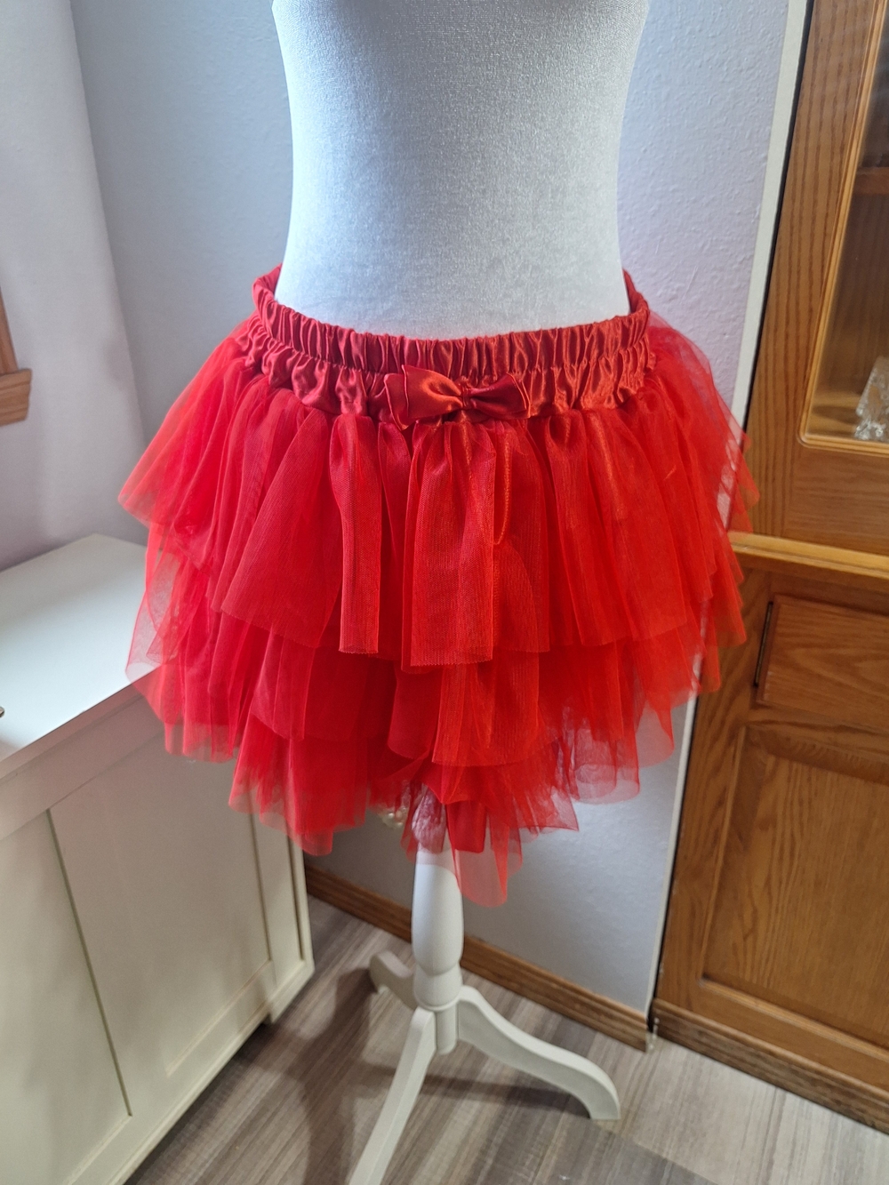 torrid Red Layered Tulle Skater Skirt